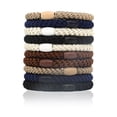 thumbnail image 3 of Hair Rope Hair Ties 10 Fashion Braided Bands for Women Soft Elastic Non-Damaging Ponytail Holders, 3 of 3