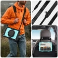 thumbnail image 6 of for iPad 9th/8th/7th Generation 10.2 inch Case, 360 Rotating Shockproof Cover with Stand, Handle, Shoulder Strap, Sky Blue Panel, 6 of 7