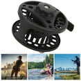 thumbnail image 4 of Fly Fishing Wheel, 3 Types All Metal Pressure Casting Bearing Gapless Wire Wheel Line Reel Fishing Tackle, 4 of 8