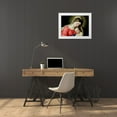thumbnail image 3 of Sassoferrato 24x19 White Modern Wood Framed Museum Art Print Titled - Beata Vergine con Bambino, 3 of 4