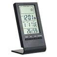 thumbnail image 3 of Mini Digital Thermometer Indoor Hygrometer Room ℃/℉ Temperature Humidity Monitor Meter Gauge Alarm Clock Thermo-Hygrometer with Max Min Value Display, 3 of 7