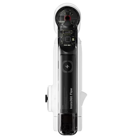 Insta360 - Flow Standard 3-axis Gimbal Stabilizer for Smartphones with built-in Tripod - White
