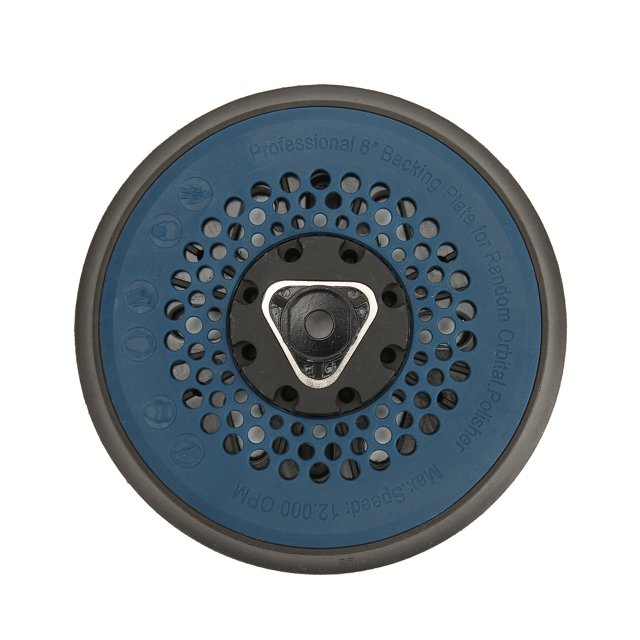 Coussin de Remplacement pour Ponceuse, Arrangement Uniforme Rond Haute Densité Forte Dissipation de Chaleur 17 Trous pour Coussin de 6 Pouces