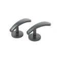 thumbnail image 1 of HEVIRGO 2Pcs Rideaux Tiebacks Poli Anti-corrosion Anti-Déformé Exquis Accrocheur Anti-Rouille Alliage d'Aluminium de Style Moderne Porte-Rideau Crochets Décoration de la Maison Accessoires de Cuisine, 1 of 10