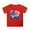 a-Red15961, variant on Boys Girls Kids Independence Day American Flag Print T-Shirts Casual Crewneck Short Sleeve Loose Fit Graphic Tees For Holiday Daily Wear Red 4-5 Years