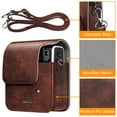 thumbnail image 3 of Funda protectora para cámara Fujifilm Instax Mini 40 Fintie, 3 of 9