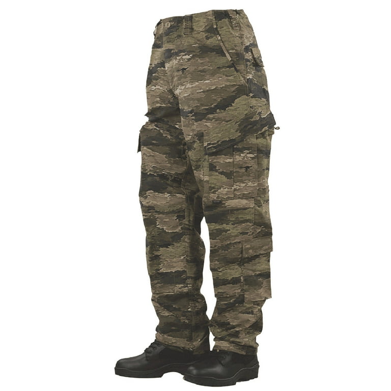 【祝開店！大放出セール開催中】 Tru Spec Tactical BDU Response Pants A-TACS iX X-Large Short 個人装備
