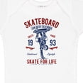 thumbnail image 4 of Inktastic Skateboard for Life Boys or Girls Baby Bodysuit, 4 of 5