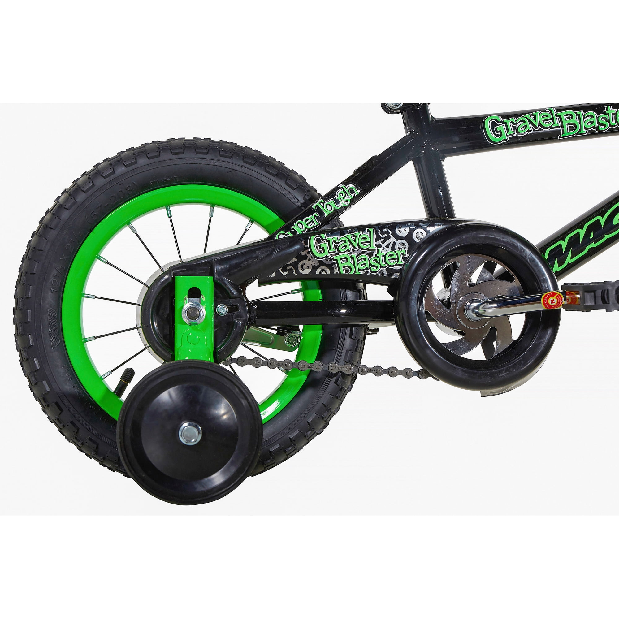 特別価格Magna Dynacraft グラベルブラスターバイク 12インチホイール ボーイズバイク トレーニングホイール付き並行輸入 Dynacraft Magna Gravel Blaster