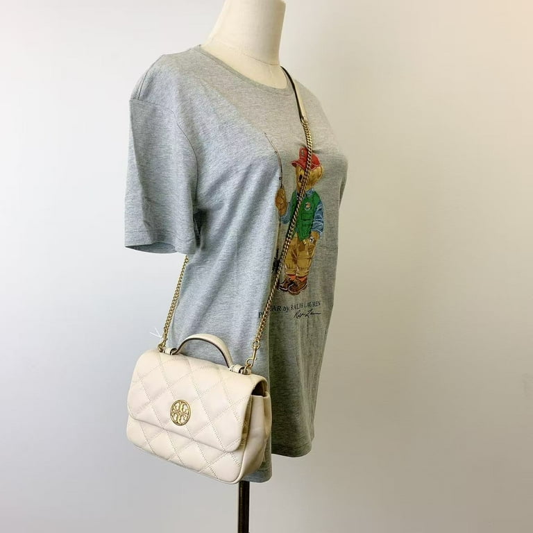 定番★TORY BURCH★WILLA MINI TOP HANDLE BAG 153399 Tory Burch 153399 Willa Mini Top Handle Bag IN BRIE