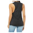thumbnail image 2 of Yellow Rooster Women's Flowy Scoop Muscle Tank Charcoal Black Slub Large, 2 of 4