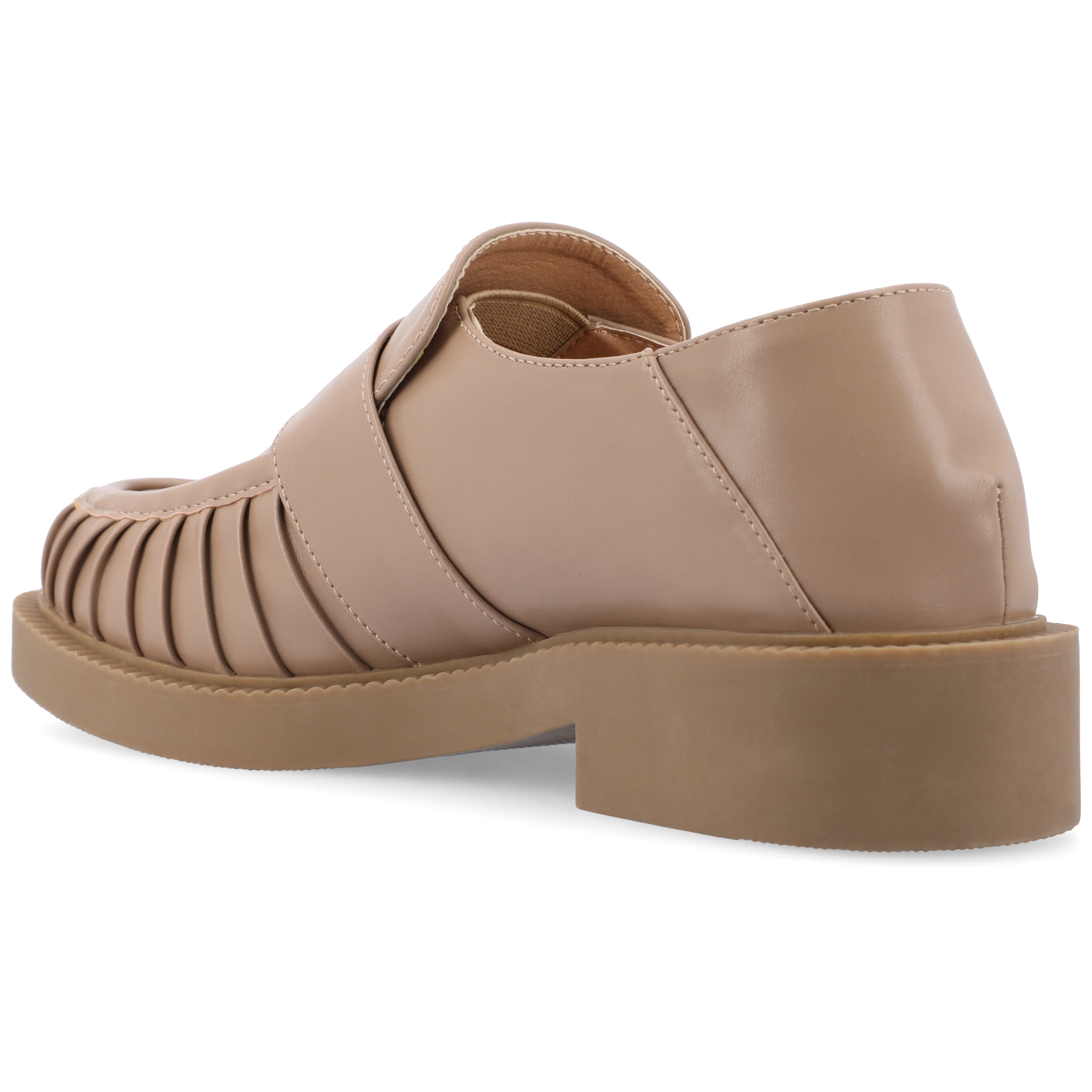 Journee Womens Lakenn Slip On Crash Back Loafer