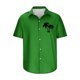 thumbnail image 3 of Camisas de Manga Larga para Hombres Blusa Cómoda de Cuello de Impresión, Camisa Casual de Poliéster para Uso Diario, de Fiesta Y de Primavera de Verano, 3 of 4