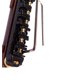 thumbnail image 4 of Soidarity Puente de guitarra con postes y llave, sillín de rodillos, bloqueo ajustable, accesorio Musical negro, piezas de guitarras para estudiantes Accesorios para instrumentos musicales Soidarity OD026066-00, 4 of 6