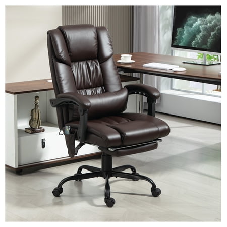 massage office chair with footrest product