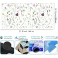 thumbnail image 2 of Cute Flower Mouse Pad Aesthetic Desk Mat Plants Large Extended Gaming Mousepad Floral XXL Desk Pad Keyboard and Mouse Mat 31.5''x15.75'', Desktop Decor Protectors Mats for Women Office Girl Gamer, 2 of 7