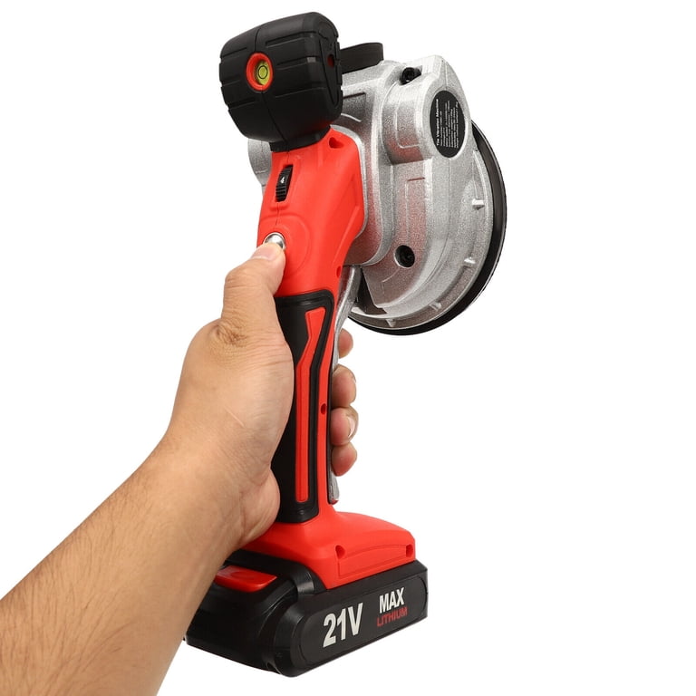 95W Tile Vibration Machine 6-Speed Hand-Held Tile Tiling Machine Battery  Powered Tile Vibrating Tool