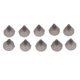 thumbnail image 1 of Pack of 10 soft silicone ear tips, washable and detachable, anti-static, 1 of 2