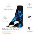 thumbnail image 3 of Toalla de playa Mewtwo, suave, de secado rápido, resistente a la arena, para piscina, yoga, gimnasio, camping, toallas de baño ligeras, regalo para niños, niñas, niños y adultos, 31,5 x 63 pulgadas, 3 of 8