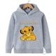 thumbnail image 5 of Sudadera con capucha del Rey León para niños y niñas, con estampado de animales de dibujos animados, Simba, para niños y niñas, 5 of 5