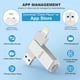 thumbnail image 3 of iDiskk MFi Certificado USB 3.0 Flash Drive 512GB Photo Stick para Iphone/ipad/macbook/portátil/pc, 3 of 9