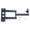 40CM, variant on CIYISON Rotation Metal Projector Ceiling Mount Foldable 5KG for Projectors And Cameras