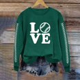 thumbnail image 1 of EQWLJWE Chemises à Manches Longues pour Femmes Décontractées en Solde, Chemises d'Été pour Femmes 2024 Tendance Vacances, Sweat à Capuche Imprimé Col Rond Automne pour Femmes, 1 of 4