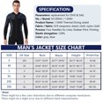 thumbnail image 4 of Eigraketly DIVE SAIL 1.5MM Traje de neopreno Tops Térmico Mantener caliente Trajes de neopreno de manga larga Trajes de buceo para aeróbic Deportes acuáticos hombre gris L, 4 of 6
