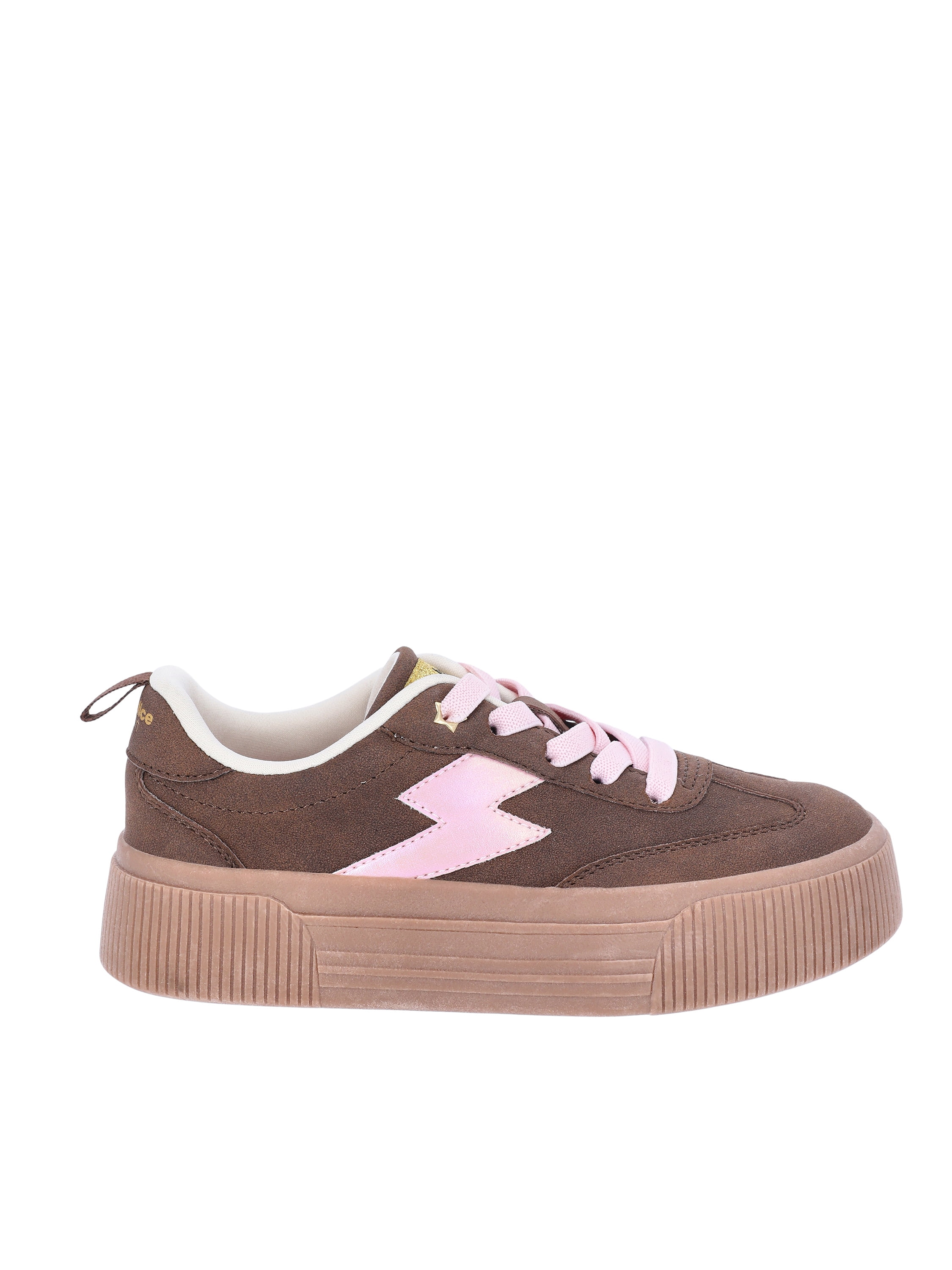 Justice Little Girl & Big Girl Platform Court Sneakers