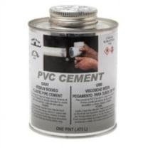 1 qt. Medium Boiled PVC Cement, Grey