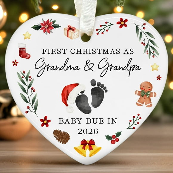 Ornamento SUCHAGIFT Regalos de abuelos para abuela y abuelo 2026
