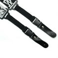 thumbnail image 4 of Sangle de Guitare Électrique Acoustique Réglable Ceinture Élargie en Nylon Extrémité en Cuir, 4 of 8