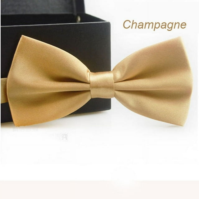 Cravate Classique Fantaisie pour Homme, Mariage, Champagne, Nœud Papillon de Smoking