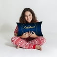 thumbnail image 5 of asddcavvf Blue Christmas Velvet Printed Lumbar Pillow Covers and Sofa Cushion Covers Size Silk Pillowcases Silk Hair Pillowcase Silk Pillowcase for Kids, 5 of 5