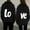 016Black, variant on Generic Matching Couple Sweatshirt Hoodies,Valentine Girlfriend Boyfriend Wife Lo Ve Custom Pattern Pullover Hoodie