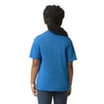 thumbnail image 2 of Gildan B01660766 Softstyle Youth T-Shirt, Heather Royal - Extra Large, 2 of 3