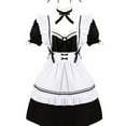 thumbnail image 3 of Odeerbi Maid Outfits Makeup Anime Women Lovely Animation Show Outfit Dress Clothes Pink, 3 of 3