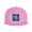 Pink, variant on Flat Bill Snapback Hats for Men Women Galaxy Nebula Space Hip Hop Style Plain Baseball Cap Black