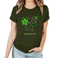 thumbnail image 4 of CHUMUD Womens St Patricks Day Shirt Green Shamrock Shirts St Patricks Day Clover Graphic Tshirt Tops, 4 of 4