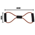 thumbnail image 2 of Pull Rope Band Chest Expander - Multifunction with Handle 8 Word Elastic Home Exercise Resistance Tube Bands for Home Gym Exercise Muscle Training Tubing Pull Rope, 2 of 5