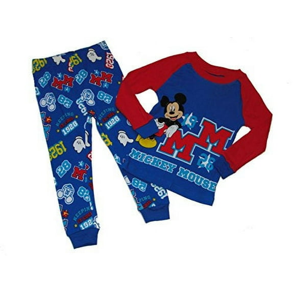 Mickey Mouse PJ Pals Disney Store Pajama Pants Set, Size 2