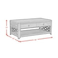 thumbnail image 5 of Picket House Furnishings Stark Lift-Top Coffee Table in Cherry, 5 of 8