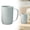 Light Green, variant on ZOURIH Toothbrush Cup Plastic Toothpaste Mugs with Handles Household Wash Cups for Bathroom Lightweight and Travel Accessory,Pink
