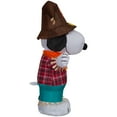 thumbnail image 4 of Gemmy Airblown Inflatable Harvest Snoopy in Plaid Shirt Peanuts, 3.5 ft Tall, Multicolored, 4 of 4