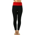 thumbnail image 4 of ToBeInStyle Women's High Waist Fleece Lined Ankle Length Leggings, 4 of 6