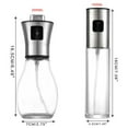 thumbnail image 4 of Necvior Food-Grade Glass Oil Spray for Mister Bottle Cooking Air Fryer Portable for BBQ, 4 of 12