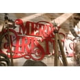 thumbnail image 2 of The Gerson Companies 36" Large Metal Merry Christmas Sign 2427100, 2 of 2
