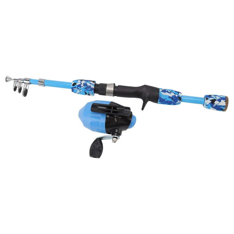 Falleo Clearance Kids Fishing Pole Set Multipurpose Retractable Kids Fishing  Rod Reel Combo for 3 To 15 Years Old Blue 4.9ft - Walmart.com