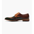 thumbnail image 4 of Stacy Adams Tristano Modified Bike Toe Oxford Shoes Green Multi 25694-340, 4 of 8