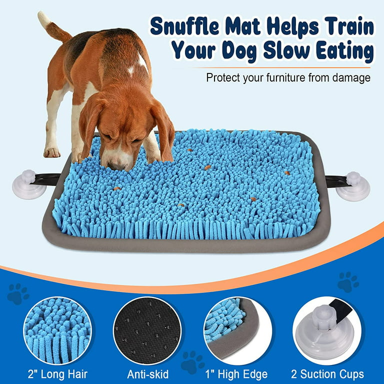 Detachable Pet Heating Pad Snuffle Mat, Upgraded 2 in 1 Electric Dog Cat  Detachable Heating Pad Indoor Waterproof Snuffle Mat